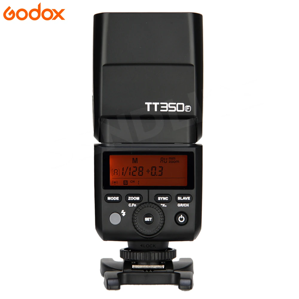 Godox TT350F Вспышка TTL HSS GN36 высокая скорость 1/8000S 2 4G Беспроводная система X TT350 Mini Speed lite