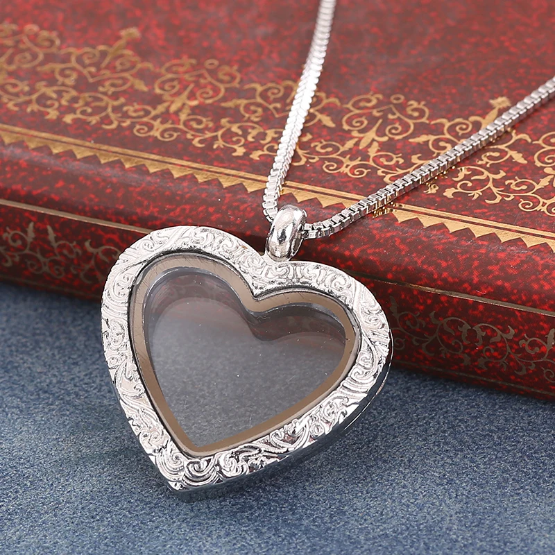 

Heart Flower Elephant Pendant Necklace Collier Sautoir Long Crystal Necklaces & Pendants