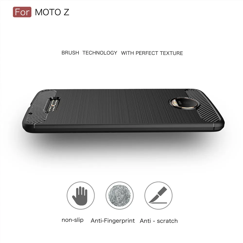 Роскошный защитный чехол из ТПУ для Motorola Moto Z мягкий силиконовый Lenovo Z/MotoZ телефона