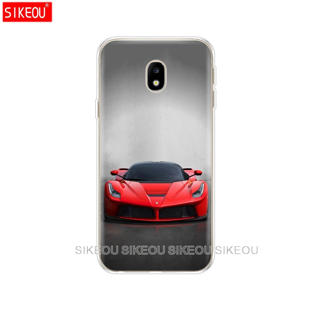 Силиконовый чехол для телефона для Samsung Galaxy J3, J5, J7 года J330 J530 J730 PRO j2 спортивные гоночные автомобили - Цвет: 70656