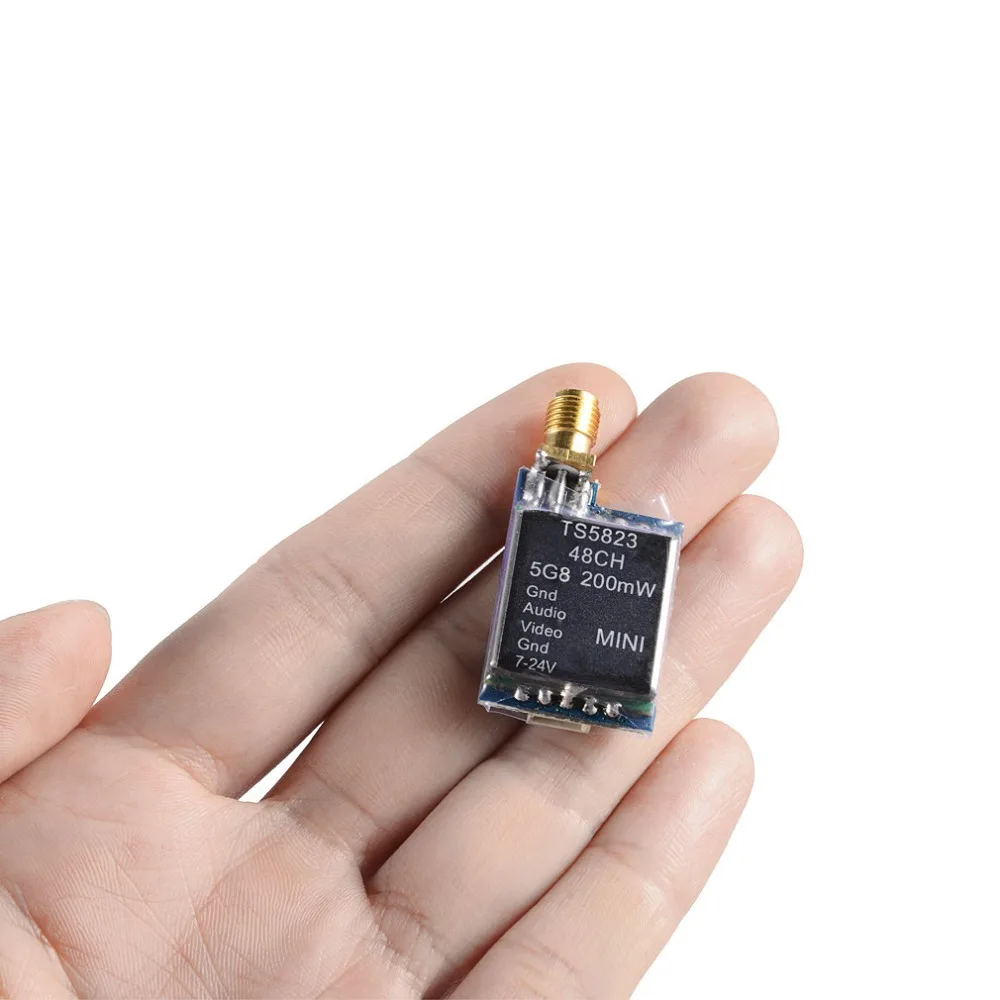 TS5823 5 8G 200MW 48 канальный мини легкий AV Аудио Видео беспроводной передатчик Модуль
