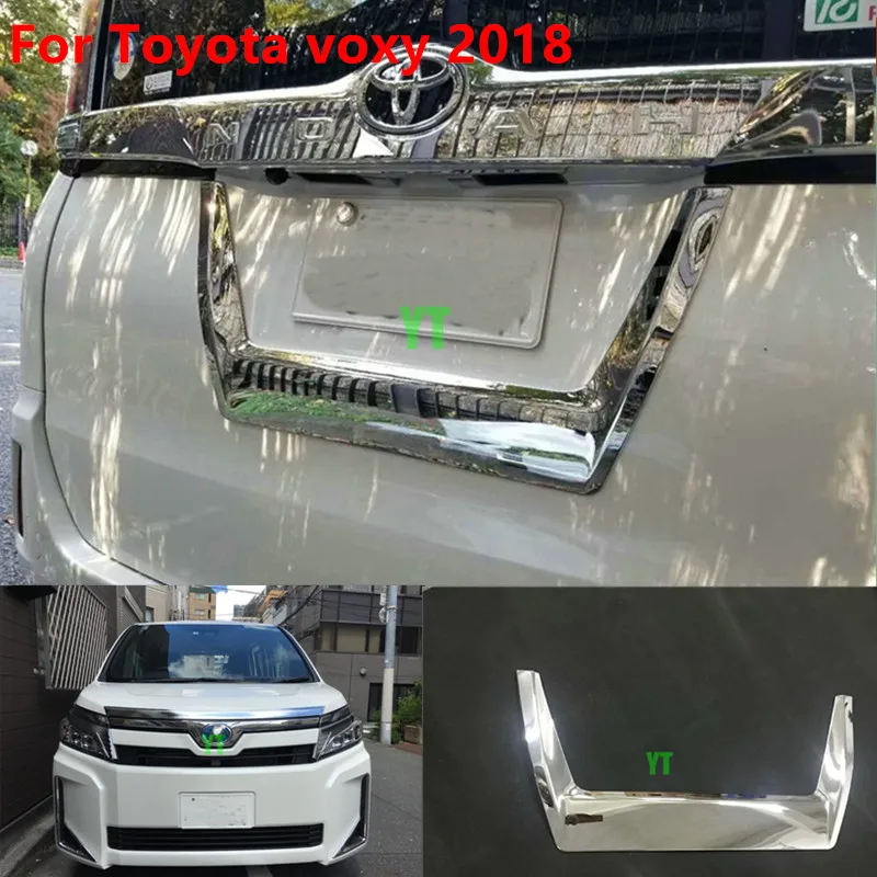Задний номерной знак для Toyota voxy 2018 ABS chrome|Хромирование| |