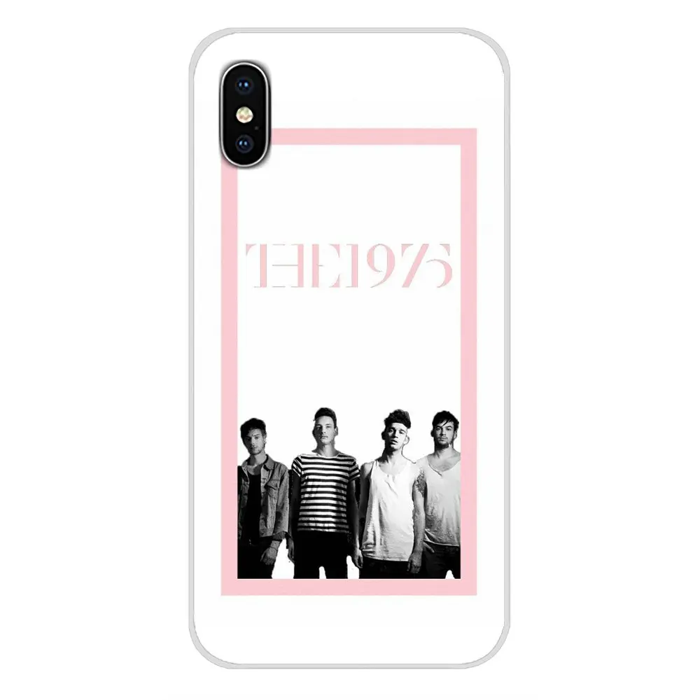 Аксессуары чехлы для телефонов чехол рок-группы the 1975 Apple iPhone X XR XS MAX 4 4S 5 5S 5C SE 6 6S 7 8
