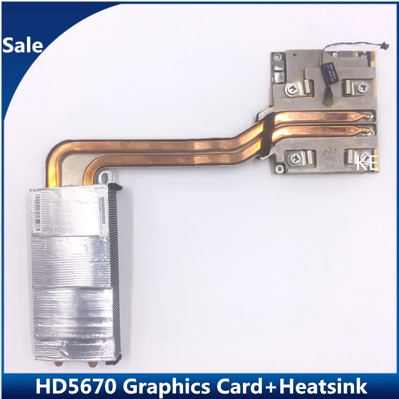 HD5670M HD5670 HD 5670 5670m Для iMac A1312 A1311 видеокарта с радиатором 512 Мб 109 B98557 00 Vga GPU 216