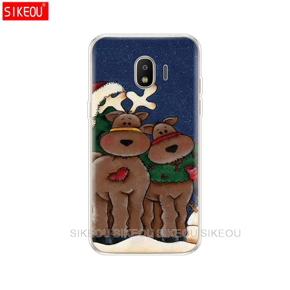 Силиконовый чехол для телефона Samsung Galaxy J3 J5 J7 2017 J330 J530 J730 PRO j2 2018 с Рождеством |