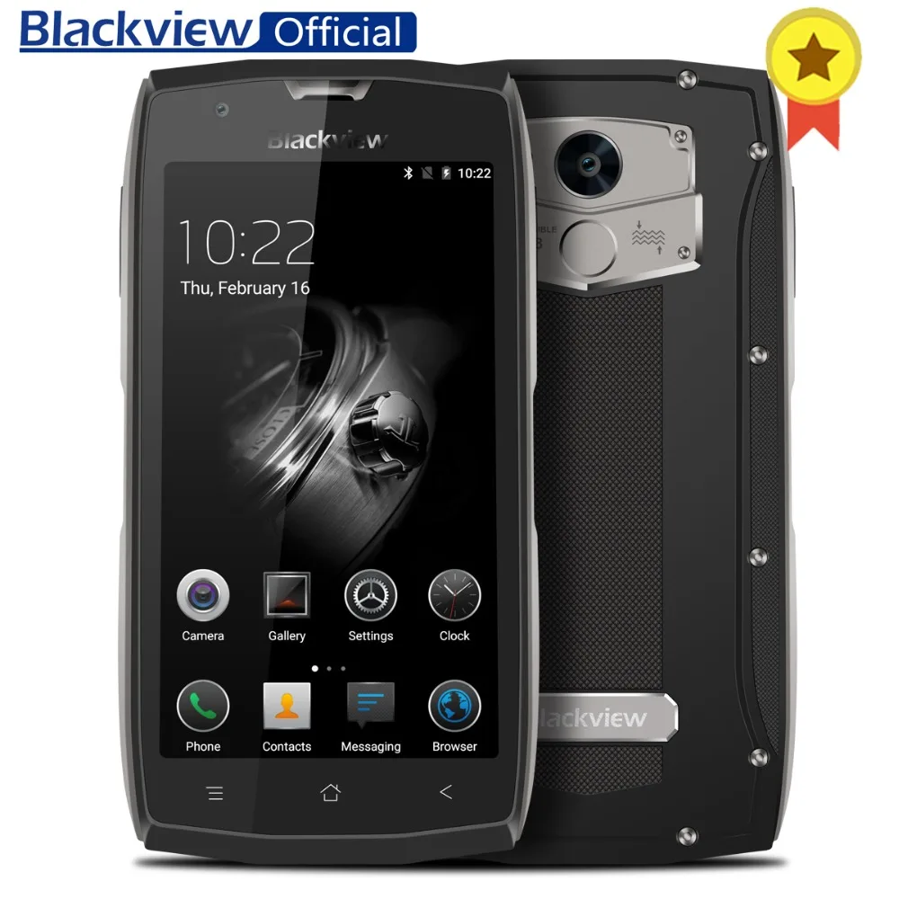 Blackview BV7000 5 &quotFHD MT6737T четырехъядерный процессор 2 Гб ОЗУ 16 ПЗУ NFC Dual SIM 4G смартфон с