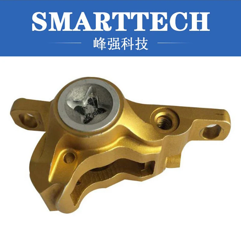 

CNC golden anodizing aluminum part