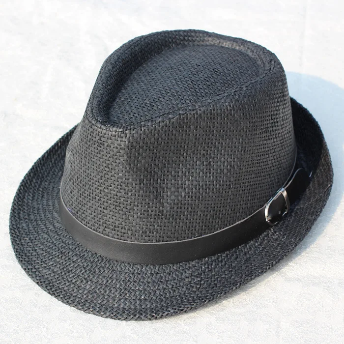 Дешевые корейские унисекс весна лето фетровые джаз шляпа Стильный козырек