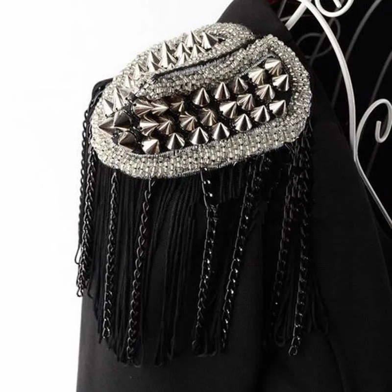 Новинка 2017 года! Эполет с кисточками/эполеты бахромой/шарретера/для выступлений