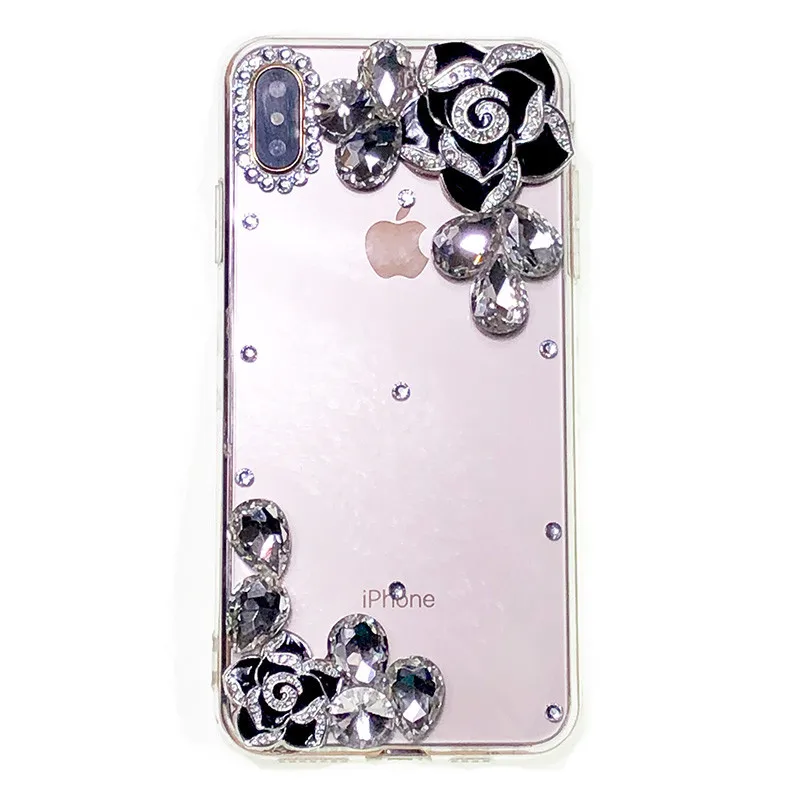 Чехол со стразами для iPhone 11 pro max 8 Plus X XS Max XR 12 чехлы телефона Kilifi с бриллиантами iphone