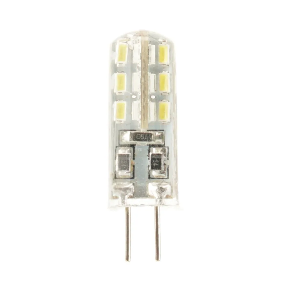 20 шт. G4 2 Вт/4 Вт Светодиодная лампа DC12V SMD3014 24/48 светодиодный теплый белый/белый