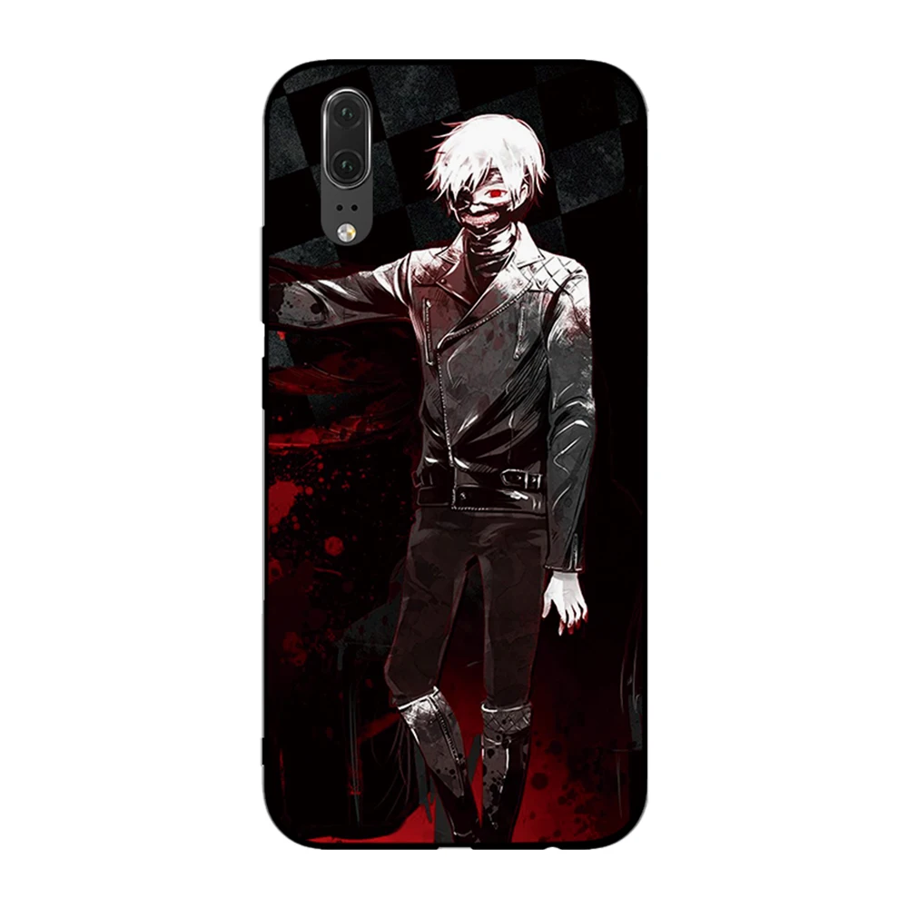 Cool anime Tokyo Ghoul мягкий телефон для huawei Honor 6A 7A 3GB Pro 7X 8X 8C 10 Lite Note задняя крышка |
