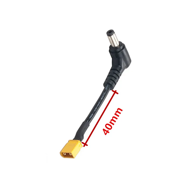 RJXHOBBY RJX XT30 Штекерный разъем постоянного тока 40 мм Штекерный адаптер для FPV Lipo батареи Fatshark Goggles