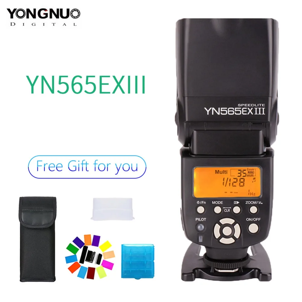 Yongnuo YN 565EXIII для Canon YN565EX 565 EX ETTL E TTL вспышка/Speedlite 5D II 350D 450D 500D 550D 600D 1000D