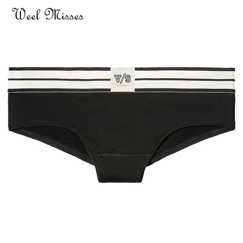 Элитный бренд Новое поступление 2017 года Для женщин Трусики для VS хлопок