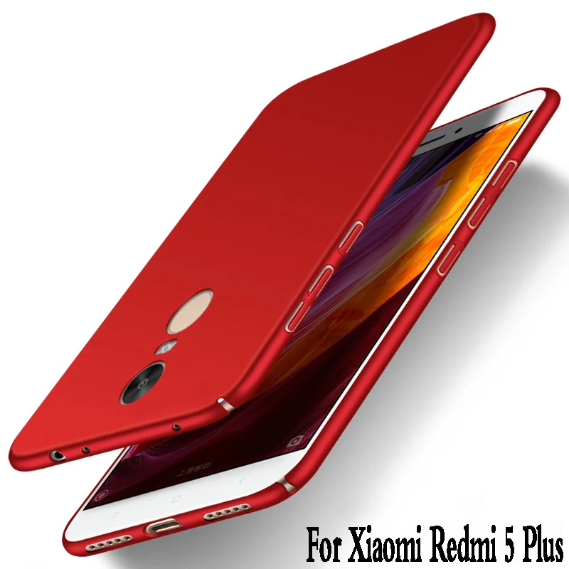 Чехол для xiaomi redmi 5 plus роскошный 99 Жесткий пластиковый защитный чехол