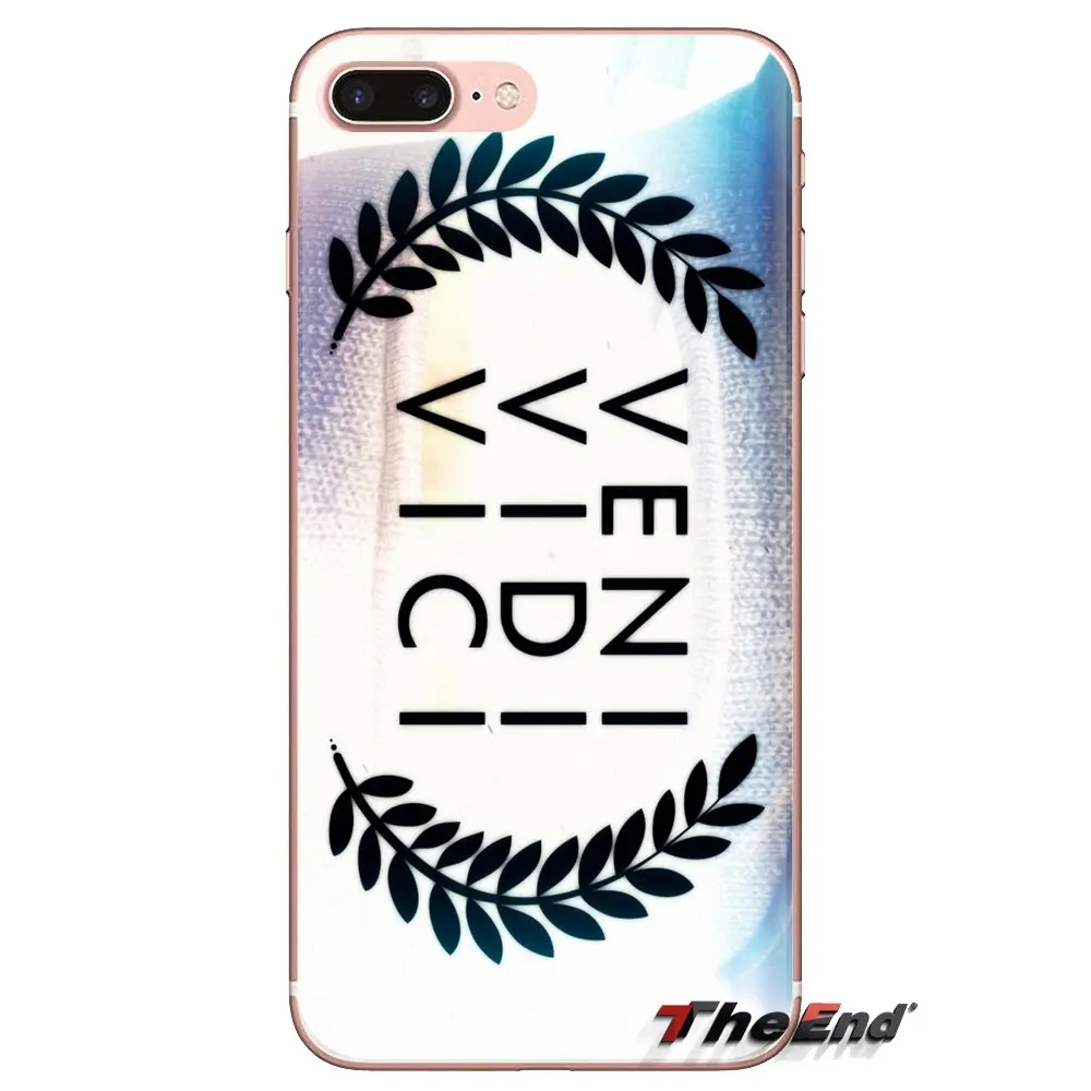 Чехол из ТПУ Veni Vidi Vici I solar saw conqured для Xiaomi Mi3 Samsung A10 A30 A40 A50 A60 A70 Galaxy S2 Note 2 Grand Core Prime |