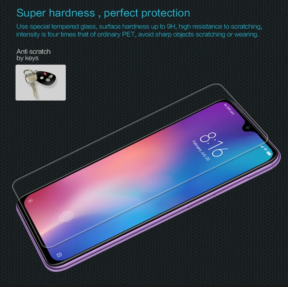 Nillkin Amazing H 0 33 мм Анти защитное стекло закаленное протектор экрана для Xiaomi 9
