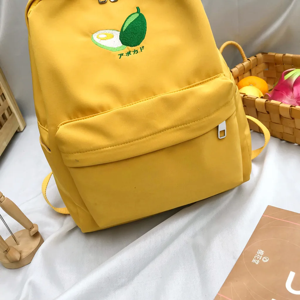 MOLAVE рюкзак женская мода авокадо Печать Дети Мальчики Девочки bookbag Студент Путешествия Рюкзак carteras mujer de hombro y bolsos