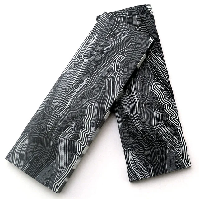 2Pcs Black130x45x8mm 2 шт G10 Материал ручки ножа Diy инструмент ручка композитный материал дамасский узор G-10 держатель для инструмента патч материал 130x45x8 мм - Цвет: 2Pcs Black130x45x8mm