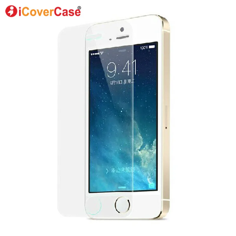 Полное покрытие из закаленного стекла для Iphone 5, 6 S, 7, 8 Plus, se, пленка для экрана мобильного телефона, Защитные чехлы для Iphone Max