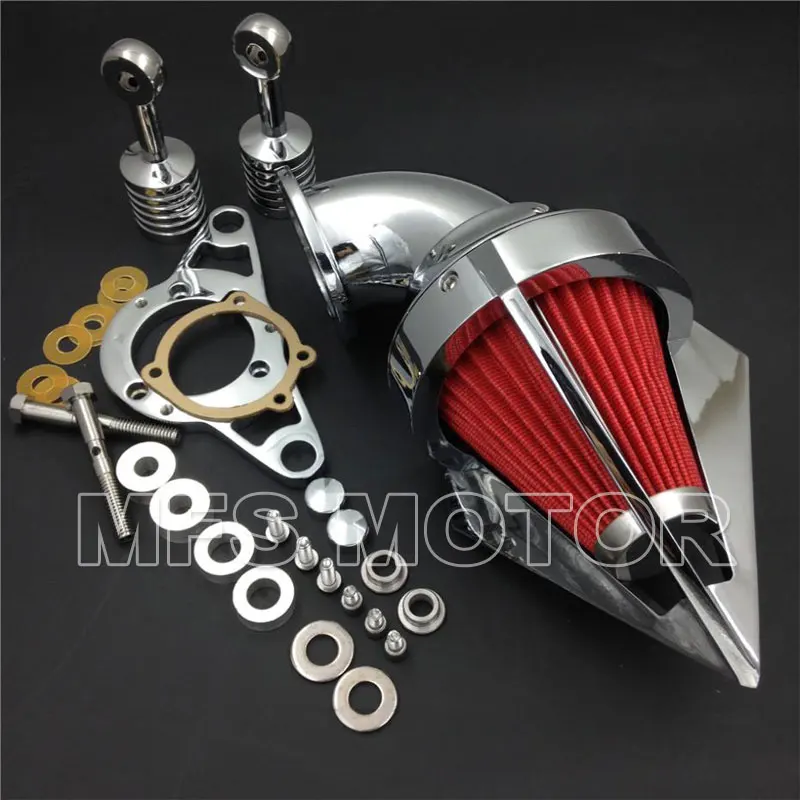 MFS автомобильный хромированный очиститель воздуха для Harley Softail Fat Boy Dyna Street Bob