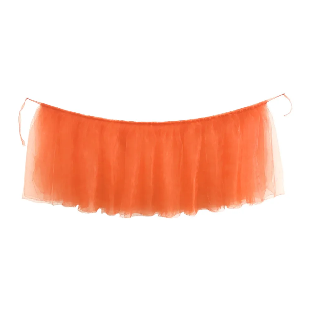 Table Skirt Tableware Cloth Wedding Tutu Tulle Baby Shower Party Home Decor Skirting Birthday | Дом и сад