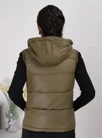 Пуховик женский осенний оверсайз со съемным капюшоном | Женская одежда