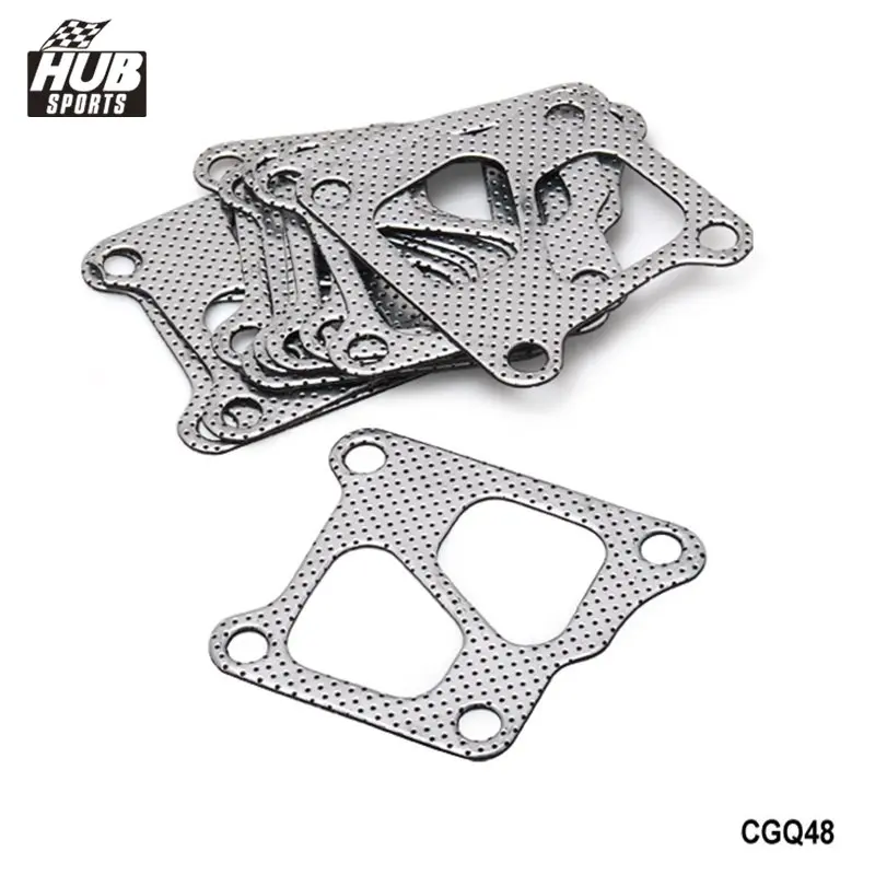 Прокладка для mitsubiцатиevo 4 5 6 7 8 9 4G63 TD05 прокладка турбины HU CGQ48|turbo gasket|turbo manifold gasket4g63