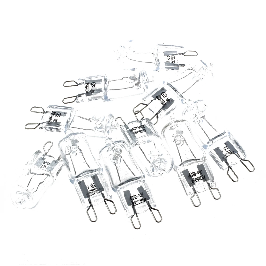 

10 G9 Halogen Bulb Bulb 40W 40 Watte Bright White Drop shipping