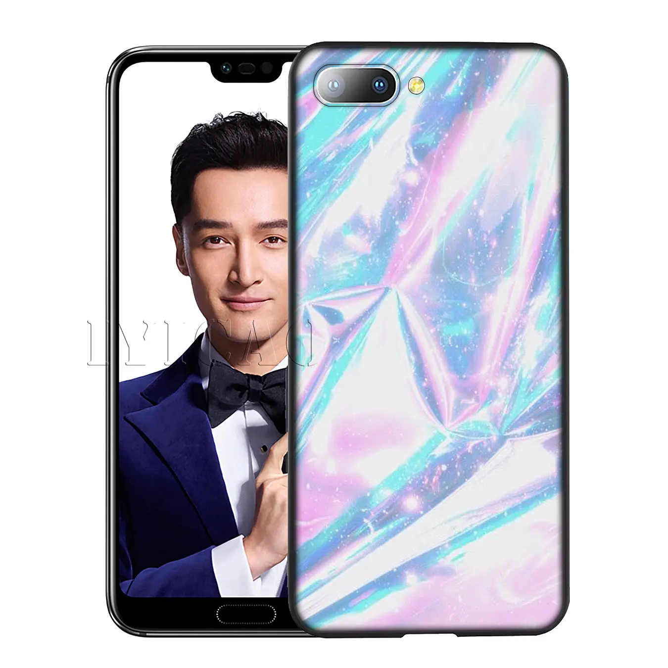 IYICAO Pastel Metallic Tumblr High Quality Soft Case for Huawei Y7 Y6 Prime Y9 2018 Honor 8C 8X 8 9 10 Lite 6A 7C 7X 7A Pro |