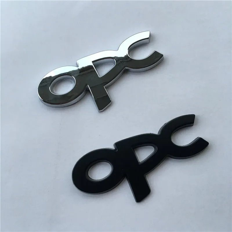 1X OPC хром черный металлический значок наклейка Аксессуары для Opel Corsa Meriva Zafira Astra
