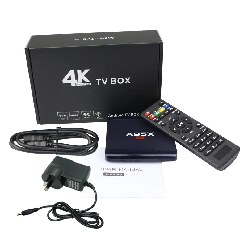 A95X R1 сети HD Декодер каналов кабельного телевидения amlogic S905W 1G/8G 4 K Лидер продаж Smart