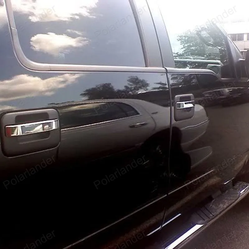 Лидер продаж! Хромированная Крышка для автомобильной дверной ручки левая и