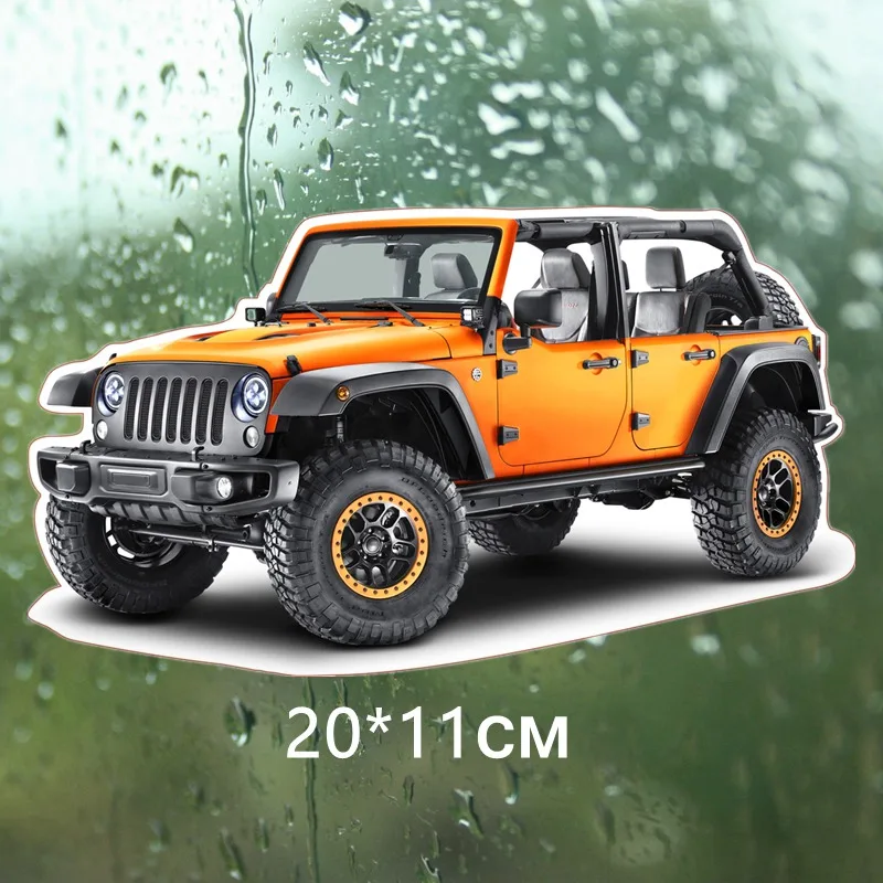 Tri Mishki WCS052 20x11 см для Jeep забавная наклейка автомобилей красочные наклейки