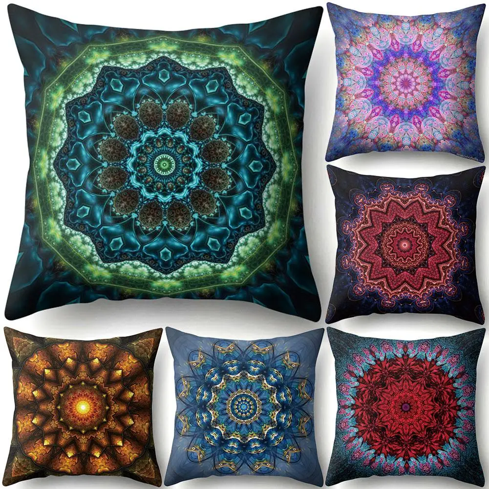 40 # хит! Квадратный съемный чехол для подушки в богемном стиле защитный