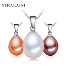 Ожерелье из 100% настоящего жемчуга из серебра 925 пробы, ожерелье-чокер из натурального пресноводного жемчуга, Очаровательное ожерелье, ювелирные изделия из жемчуга для женщин