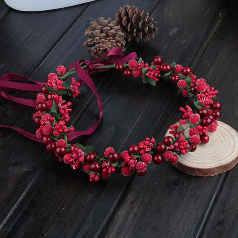 Женская повязка для волос с жемчужными цветами 1 шт./лот|berry flowers|flower berriesflower flower |