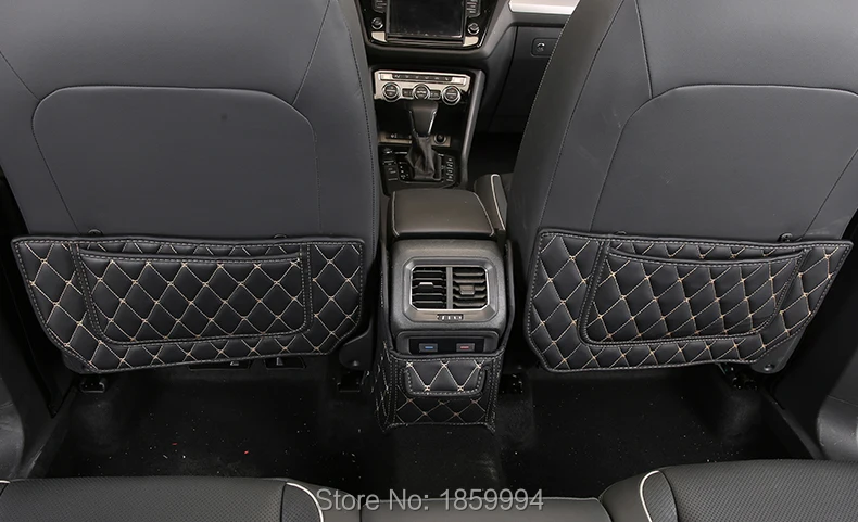 Для VW Tiguan mk2 2017 2021 подлокотник заднего сиденья Kick анти kick колодок Обложка чехол
