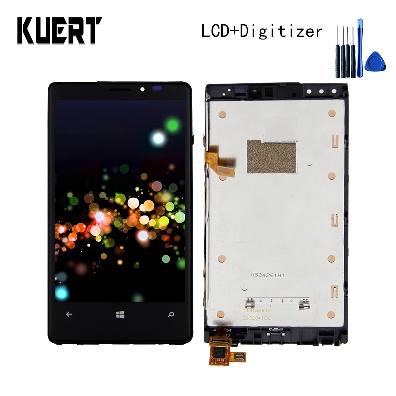 ЖК дисплей KUERT 4 5 для Nokia Lumia 920 с сенсорным экраном и дигитайзером в сборе рамкой