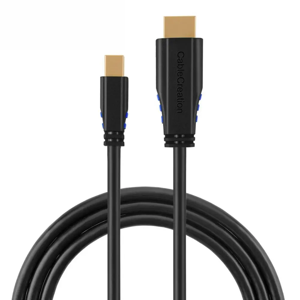 Кабель HDMI Mini DP к CableCreation 4K mDP (совместимый с Thunderbolt 2) AV HDTV совместим MacBook iMac и т. д.|Кабели VGA| |