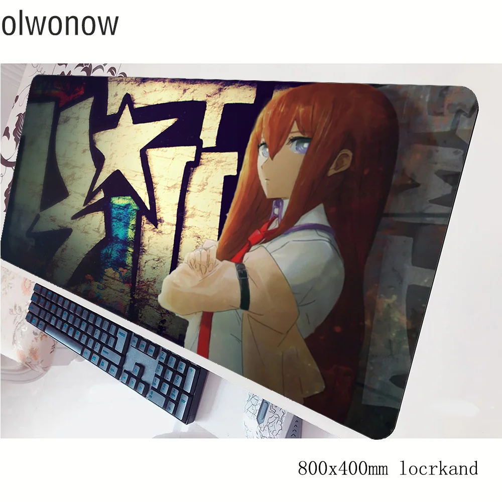 Игровой коврик для мыши steins gate 80x40 см|Коврики мышей| |