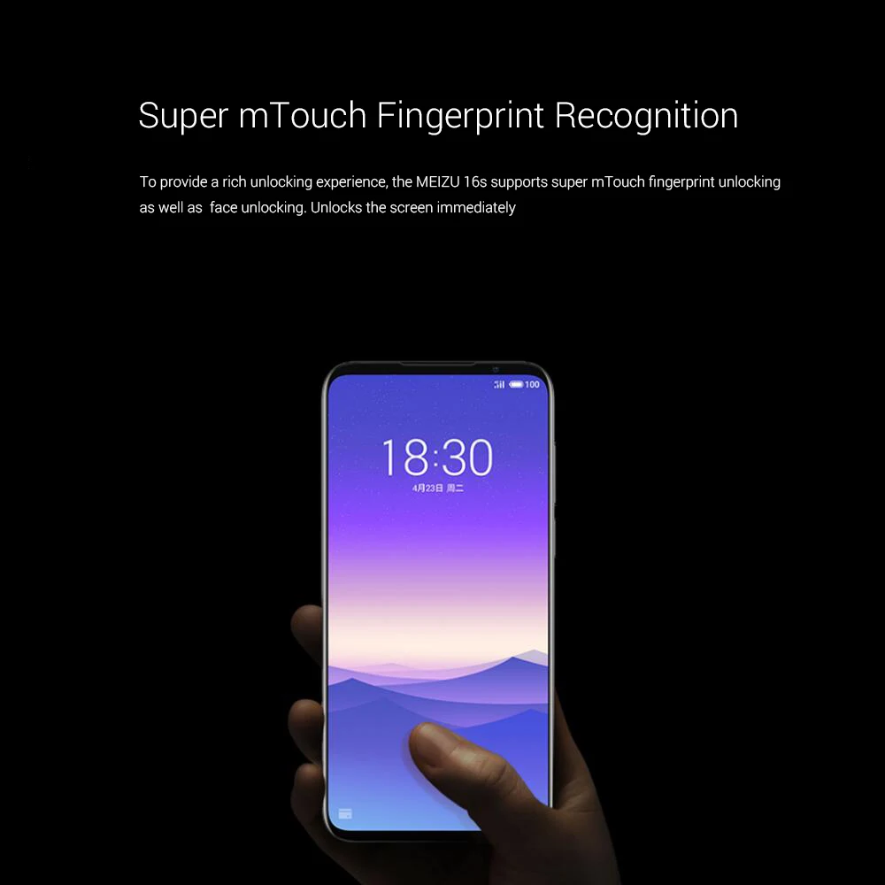 Мобильный телефон Meizu 16 s, 8 ГБ, 128 ГБ, Snapdragon 855, 6,2 дюймов, 48 МП, 20 МП, задняя камера, разблокировка лица, отпечаток пальца, 4G, LTE, глобальная ПЗУ, телефон