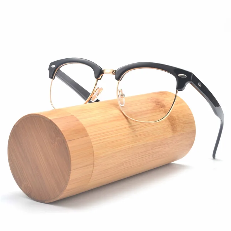 MINCL/женская модная оправа для очков мужские винтажные круглые прозрачные линзы