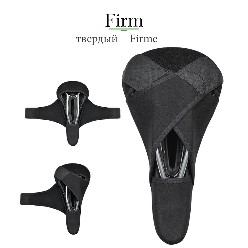 Силиконовое седло для велосипеда ROCKBROS дышащий ажурный коврик сиденья горного