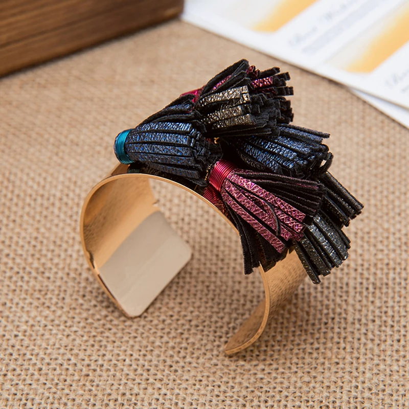 LAN CUI Индивидуальный Женский новый золотой висячий браслет 7 шт. 2 5 см