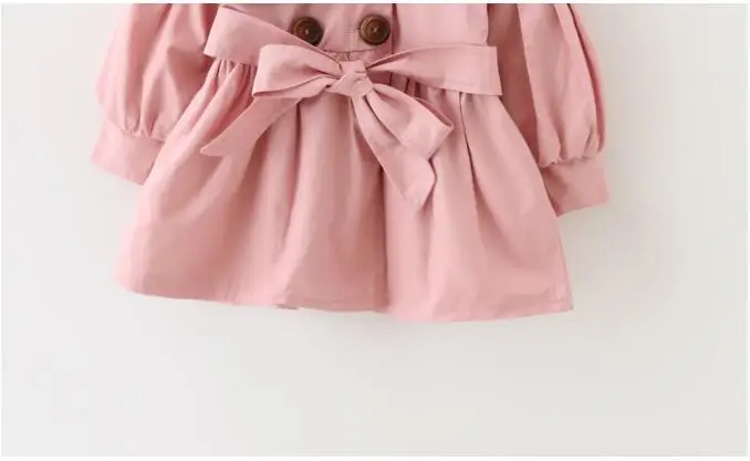 Newborn Baby Girl Clothes 2017 Autumn Bow Coat Infant For Children Outwear Girls Fashion Winter Clothing Coats | Детская одежда и