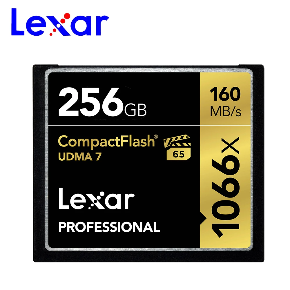 Lexar UDMA 7 CF карт 1066x16 Гб оперативной памяти 32 встроенной до 160 МБ/с. VPG 65 64 128 ГБ 256 карта
