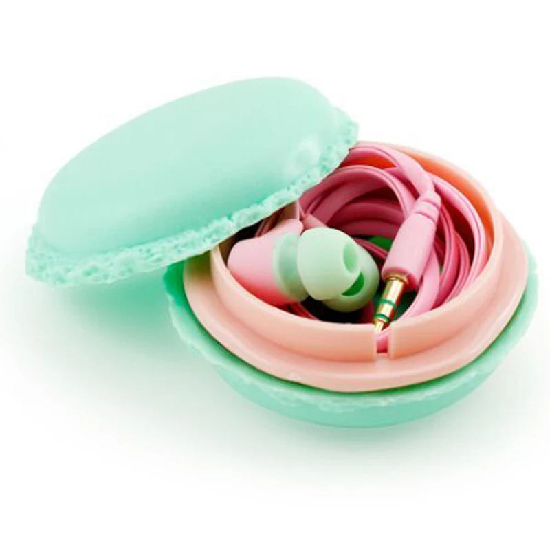 Macarons дизайн наушники гарнитура для Xiaomi Samsung Iphone MP3 плеер милый Ecouteur Auriculares fone de ouvido