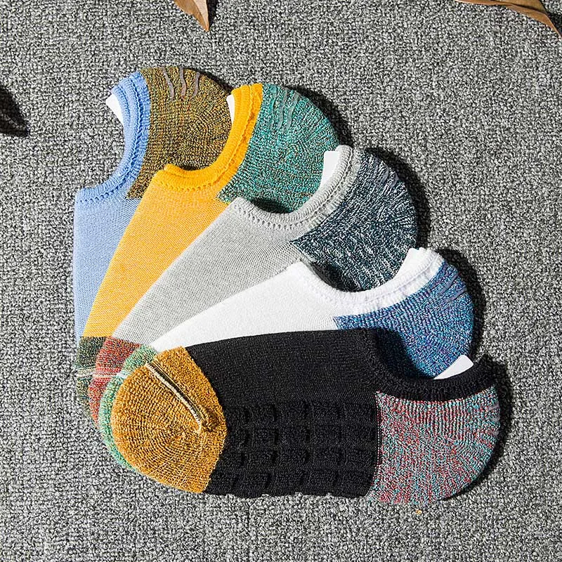 Модные повседневные высококачественные мужские теплые носки до лодыжки лодыжка